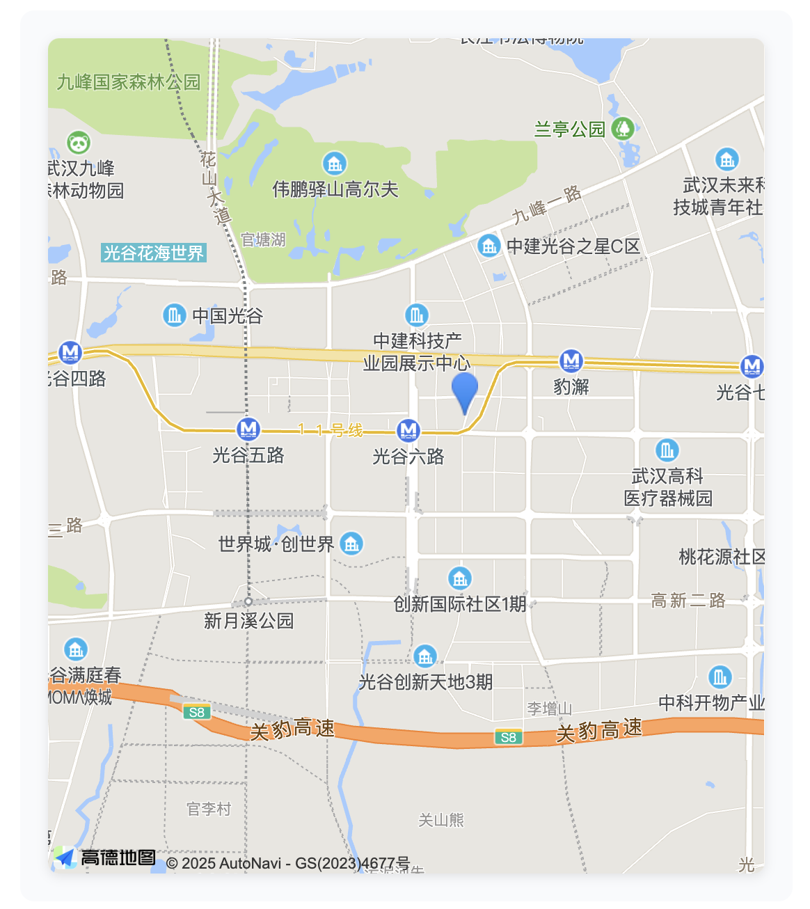 公司位置地图